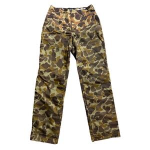 Vintage Duck Camoflauge Hunting Pants